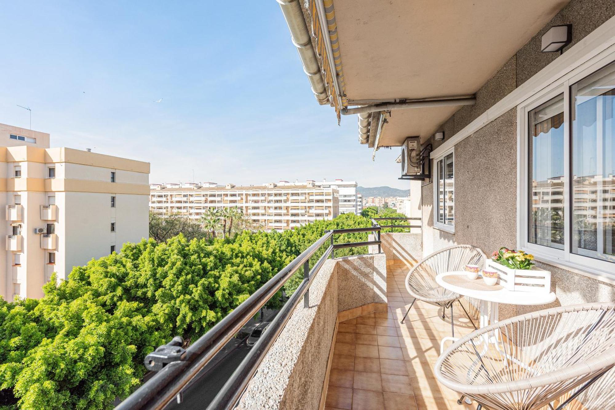 Casa Vacacional Pacifico 5Min Playa Appartement Málaga Buitenkant foto